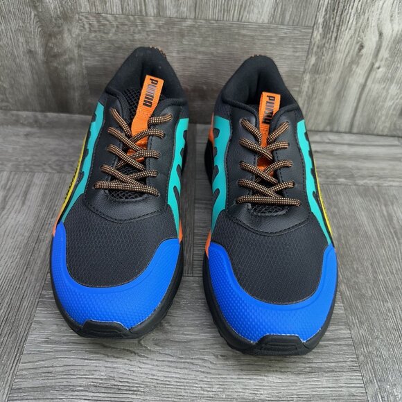 Puma Excursion Kids size 2 Multicolored Shoes - Picture 4 of 8